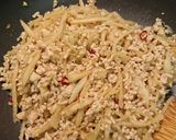 鶏ひきと新生姜のそぼろ作り方4写真