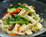 トマトと鶏肉の和風ジェノベーゼ冷製パスタ作り方22写真