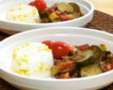 ラタトゥイユ風♪カラフルキーマカレー♡作り方13写真