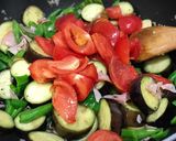 モリモリ♡夏野菜の冷製パスタ♪ 簡単♪♪作り方6写真
