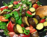 モリモリ♡夏野菜の冷製パスタ♪ 簡単♪♪作り方7写真