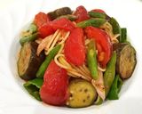モリモリ♡夏野菜の冷製パスタ♪ 簡単♪♪作り方14写真