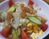 ヘルシー！簡単！ライスサラダ風作り方4写真