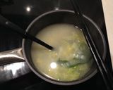 Miso soup作り方6写真