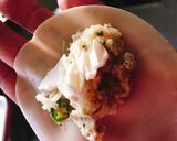 余ったポテトサラダでポテサラチーズ餃子作り方2写真