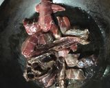 鮪のアラとニラのニンニク醤油炒め作り方5写真