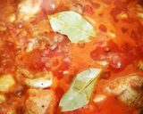 鶏肉ときのこのトマト煮込み作り方8写真