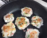 紅しょうがと大葉のはんぺんお焼き★作り方4写真