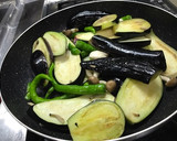 なすとししとうの味噌オイスター炒め♪作り方4写真