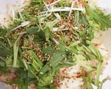 鮭と水菜の和洋混ぜごはん作り方4写真