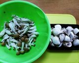 鶏肉ときのこのトマト煮込み作り方2写真