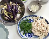 冷【茄子とささ身の甘味噌和え】作り方10写真