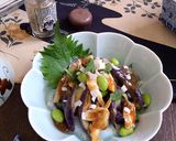 冷【茄子とささ身の甘味噌和え】作り方11写真