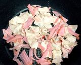 簡単♬おいしい❤キムチ炒飯作り方2写真