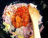 簡単♬おいしい❤キムチ炒飯作り方4写真