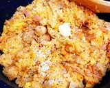 簡単♬おいしい❤キムチ炒飯作り方6写真