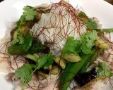 豚しゃぶと揚げ夏野菜のおろしサラダ作り方4写真