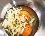 チーズ入りたまご焼き作り方1写真