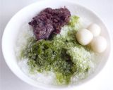 宇治金時白玉かき氷作り方5写真