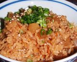 肉大根めし（生姜焼き味の炊込みご飯）作り方11写真
