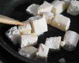 さば缶と豆腐、韮のチャンプルー作り方2写真
