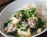 さば缶と豆腐、韮のチャンプルー作り方5写真