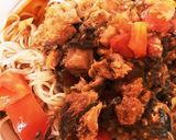 マンネリ解消！サバ缶トマトそうめん作り方4写真