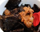 海苔の佃煮　梅干し入り作り方4写真