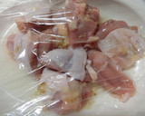 鶏肉とナスとミョウガのみぞれがけ作り方1写真