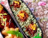 よもぎご飯 デトックス 夏弁当作り方1写真