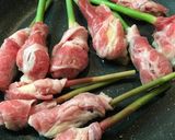 初夏の味！葉生姜の肉巻き作り方4写真