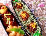 よもぎご飯 デトックス 夏弁当作り方3写真