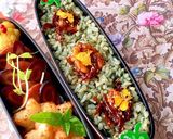 よもぎご飯 デトックス 夏弁当作り方5写真