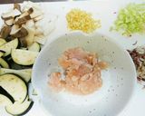 ナスとエリンギの肉味噌炒め♪作り方1写真