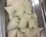 やわらかいイカ大根煮作り方2写真