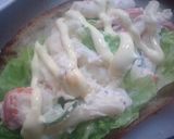 残り物を美味しく♪スモークチキンサンド作り方3写真