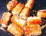 【簡単】チーズちくわの甘辛照り焼き炒め♡作り方4写真