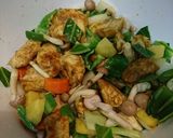 鶏胸と野菜たっぷりのミルクカレースープ♪作り方4写真