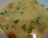鶏胸と野菜たっぷりのミルクカレースープ♪作り方5写真