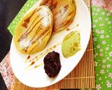 簡単☆低カロリー☆抹茶豆乳パンケーキ作り方10写真