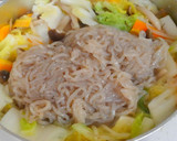 簡単！白菜と白滝 鶏むね肉の塩スープ作り方6写真