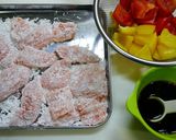 簡単！銀鮭とパプリカのバルサミコ炒め作り方1写真