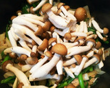 簡単！春菊としめじの醤油ツナマヨ炒め作り方8写真
