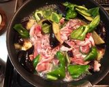 ♢ウチのナスとピーマン豚肉味噌炒め♢作り方4写真