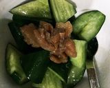 簡単おつまみ☆キュウリと梅肉で爽やかに☆作り方6写真