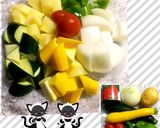 圧力鍋deごろごろ夏野菜のラタトゥイユ♪作り方1写真