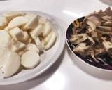 簡単ウマ♡長芋とまいたけのバターソテー♡作り方1写真