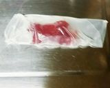 筋子？？　ビックリ生春巻の皮デザート作り方3写真