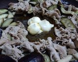 なすとエリンギと豚肉のこってりマヨ醤油炒作り方5写真