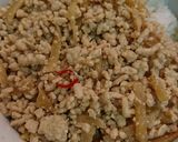 鶏ひきと新生姜のそぼろ丼作り方3写真